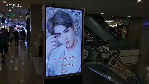 Quảng cáo LCD tại Vincom Đồng Khởi mừng sinh nhật idol Saint Suppapong