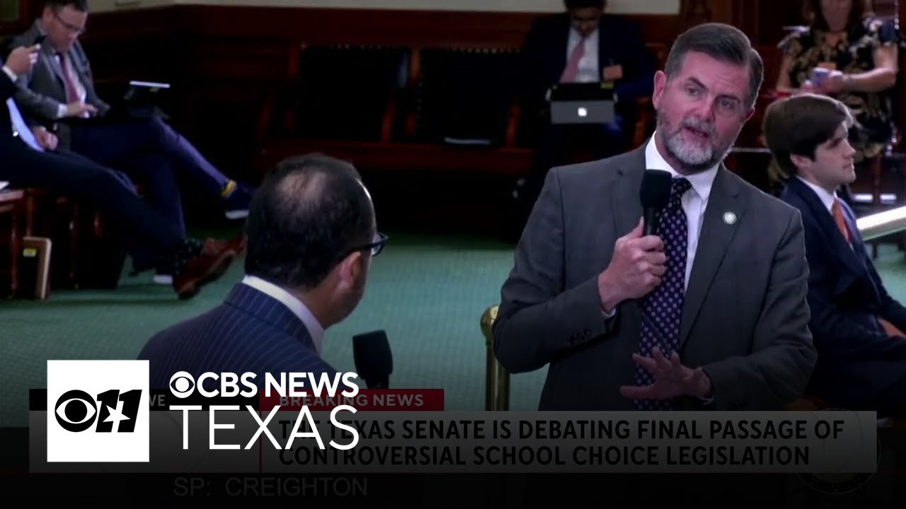 The Texas Senate debates final passage of controversial school choice ...