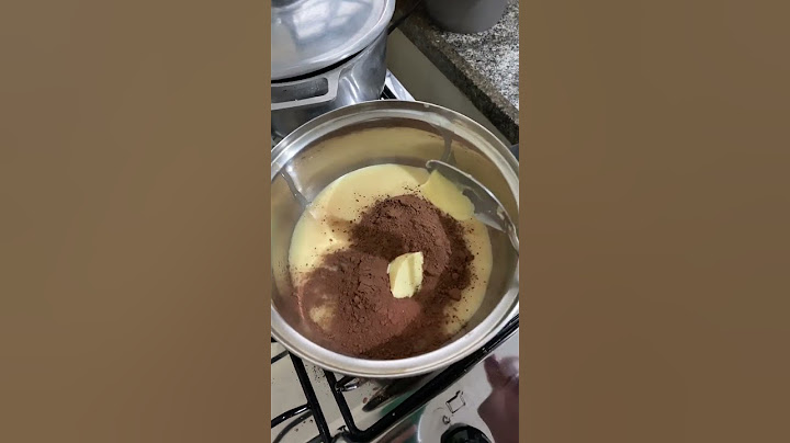 BRIGADEIRO RÁPIDO E GOSTOSO