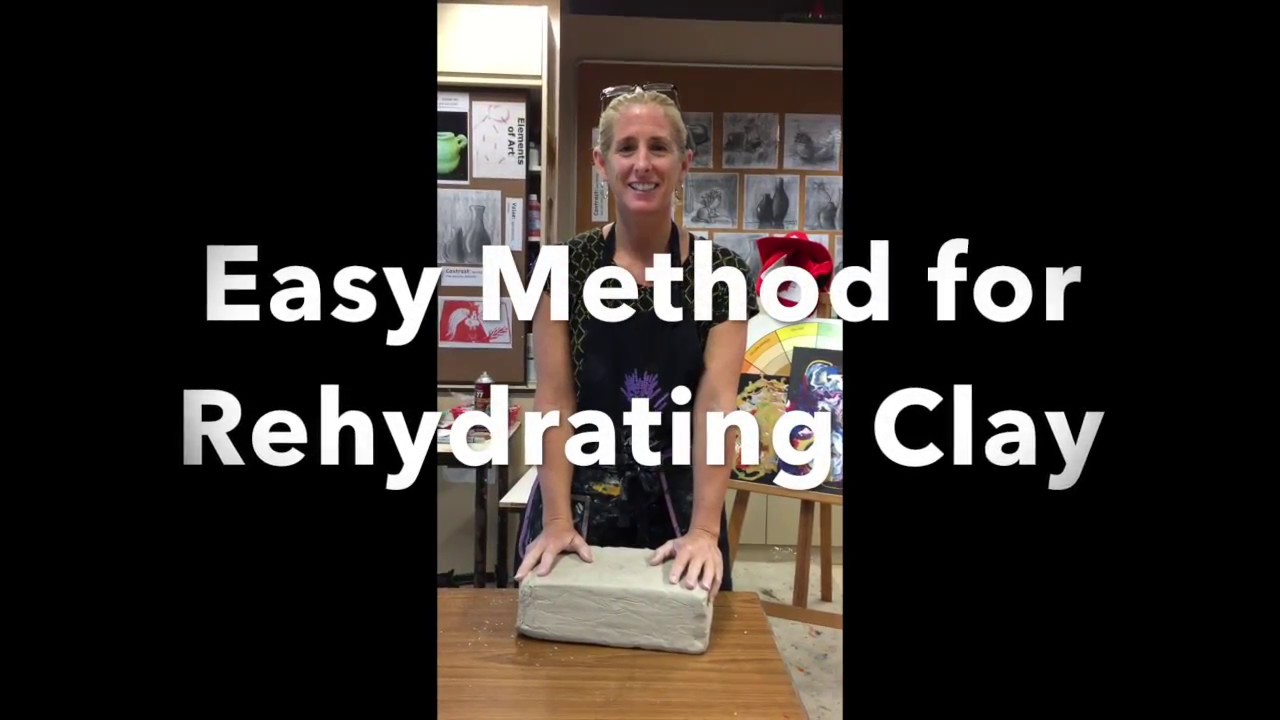 Easy Way to Rehydrate Clay YouTube