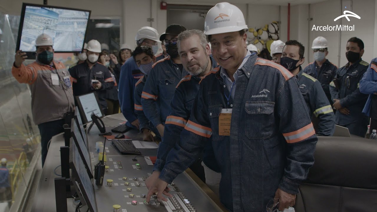 Producción del primer rollo del nuevo laminador de rolado en caliente