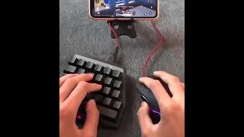 Microware Professional Ipega Bluetooth Keyboard and Mouse Converter for Game Controller Pubg #shots