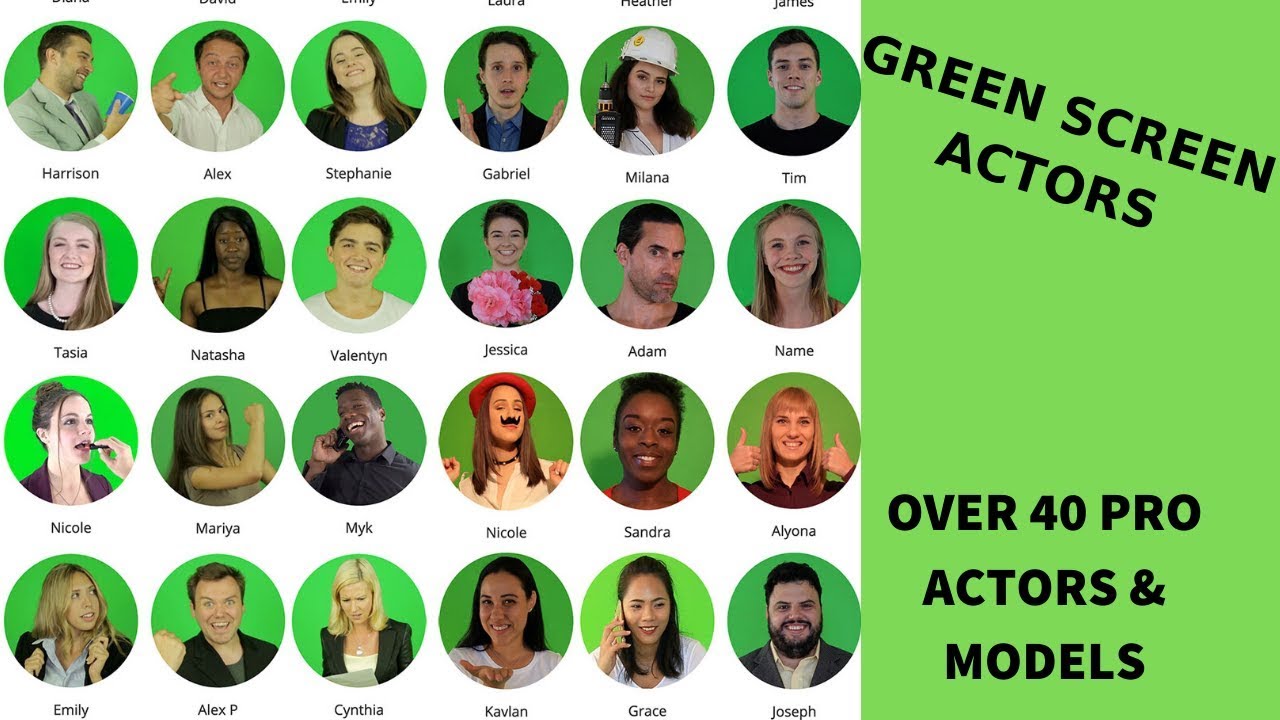 Green screen actors Review - YouTube