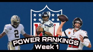 NFL Top 10 Power Rankings Week 1