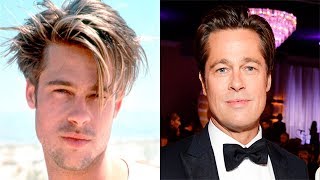 Face Transformation Brad Pitt ( how changed ) | Трансформация Брэд Питт (как менялся ) Brad Pitt