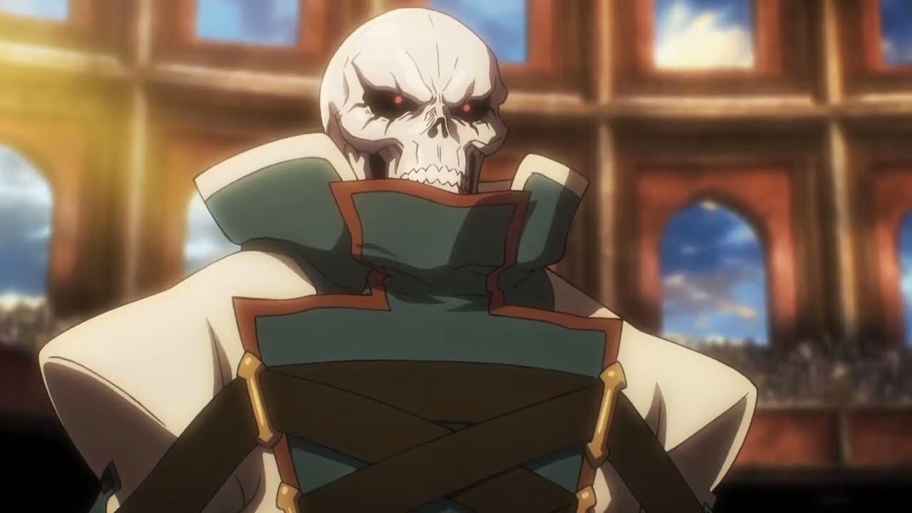 OVERLORD: AINZ DESAFIA O MAIS FORTE LORDE MARCIAL DE BAHARUTH! AINZ VS GO  GIN