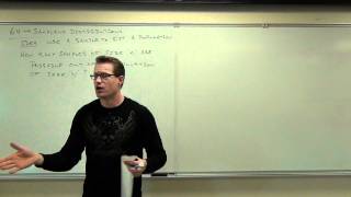 Statistics Lecture 6.4 Part 1