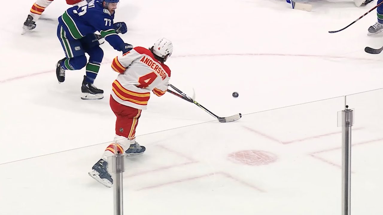 Flames defenceman Rasmus Andersson was struck by a vehicle : r/CalgaryFlames