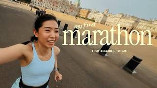 Training for the London Marathon in London!