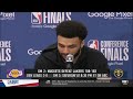 Jamal Murray Postgame Interview | Denver Nuggets beat Los Angeles Lakers 108-103