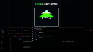 This Submit Button Animation Looks Amazing 😱🔥 | HTML CSS #shorts