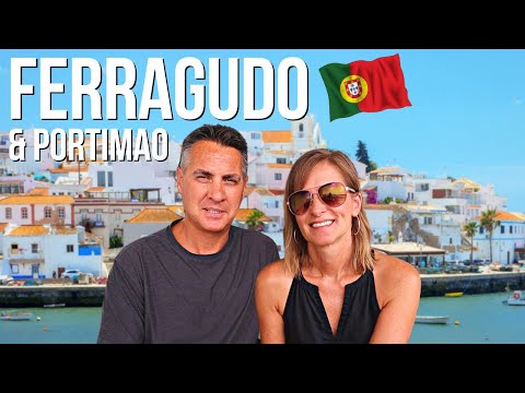 Travel PORTUGAL 🇵🇹 (ALGARVE) Exploring Ferragudo and Portimao Portugal 2022