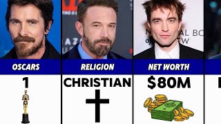 Micheal Keaton vs Christian Bale vs Ben Affleck vs Robert Pattison - Batman Comparision