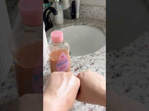 حطيت معها شوي تان زيادة من عندي مررة حبيت النتيجة كأنه ملمع كارولينا هيريرا وصفات لمعة البشرة