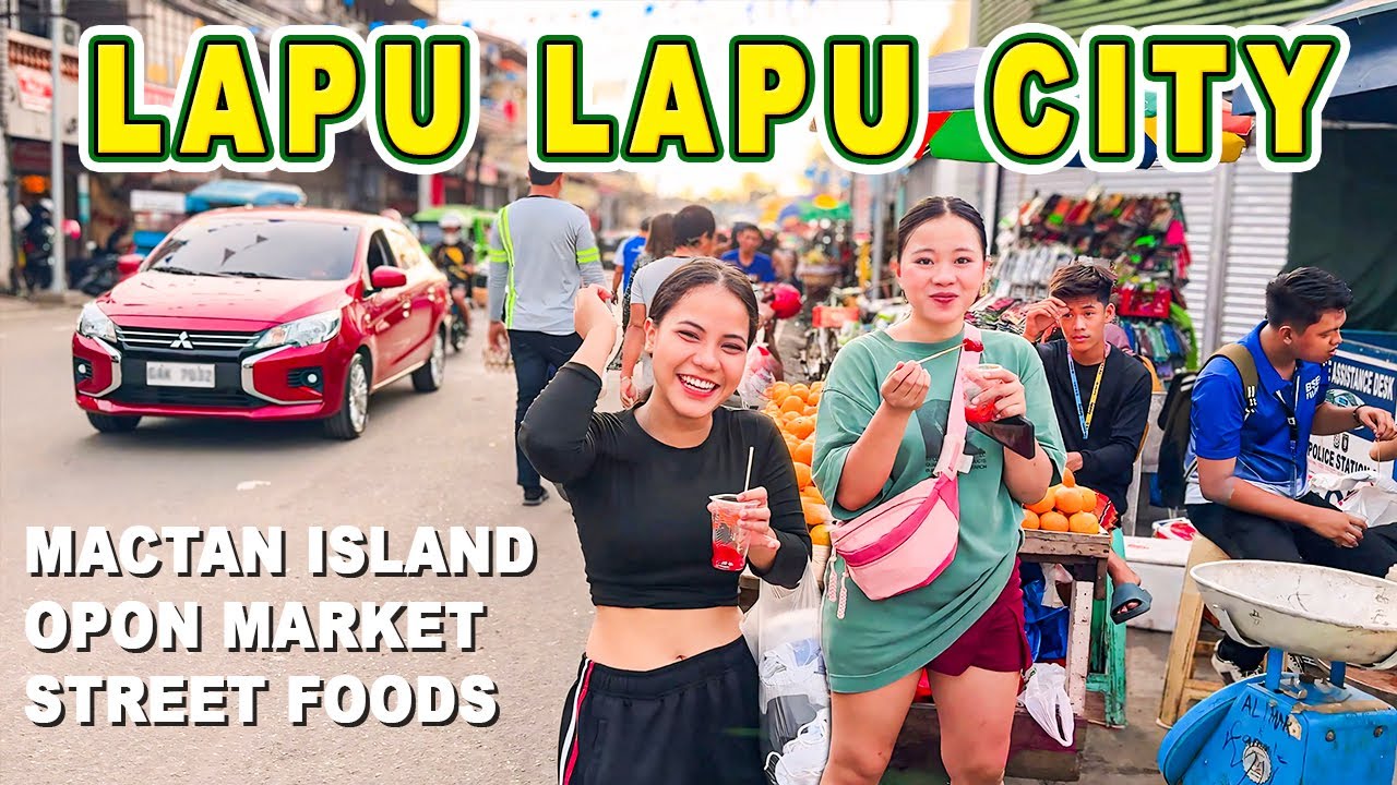 Walking LAPU LAPU CITY STREET and Public Market | Mactan Island CEBU Philippines
