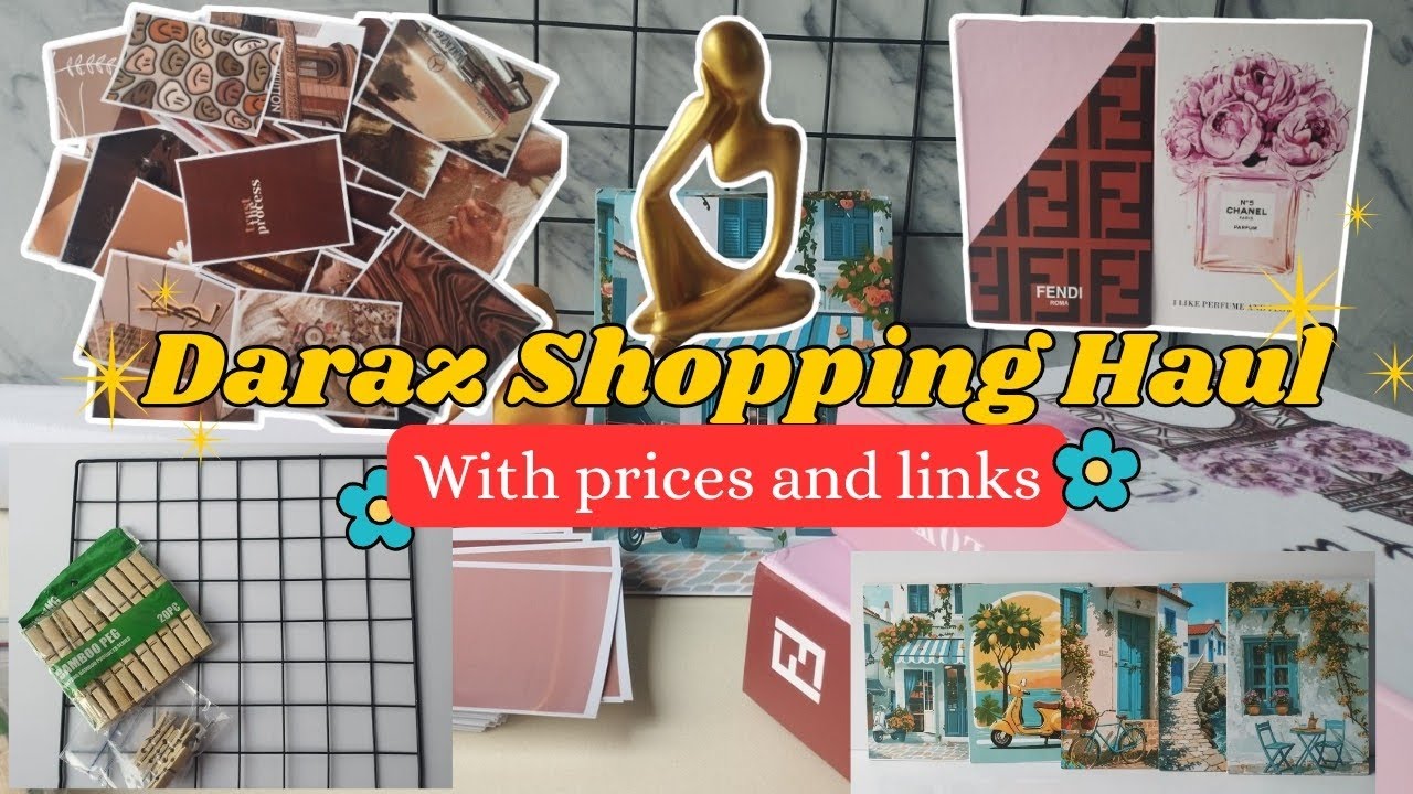Daraz Shopping Haul | Shopping Haul With Prices and Links | Daraz haul Aesthetic 