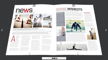 3D FlipBook WordPress & jQuery Plugin