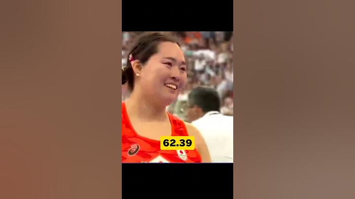 北口榛花が金メダル！やり投げパリ五輪