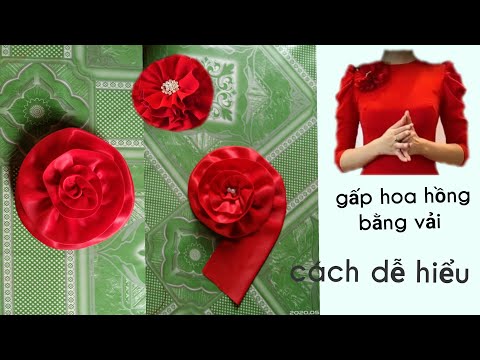 Video: Cách Làm Hoa Hồng Từ Vải