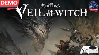 Lost Eidolons Veil of the Witch DEMO Gameplay on Xbox Series S #losteidolons #xboxseriess