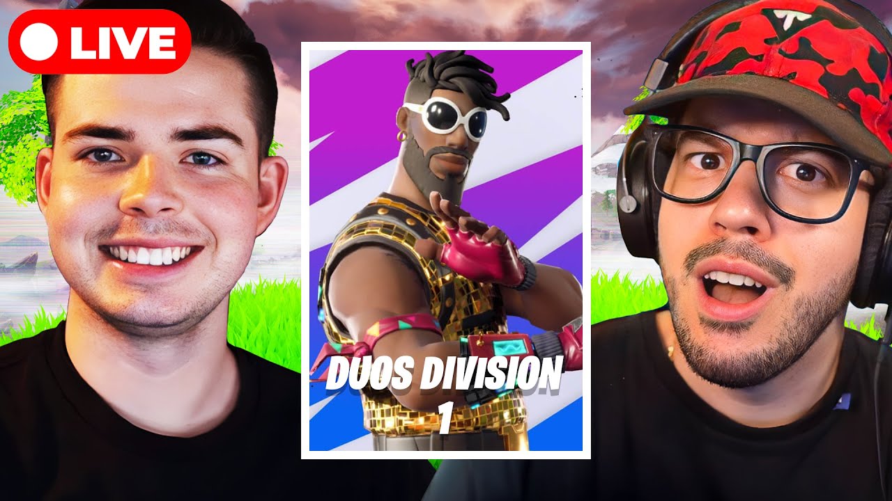🔴LIVE! - FNCS DIVSION 1 WITH TYPICAL GAMER (Fortnite)
