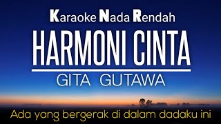 Harmoni Cinta - Gita Gutawa Karaoke Lower Key -4