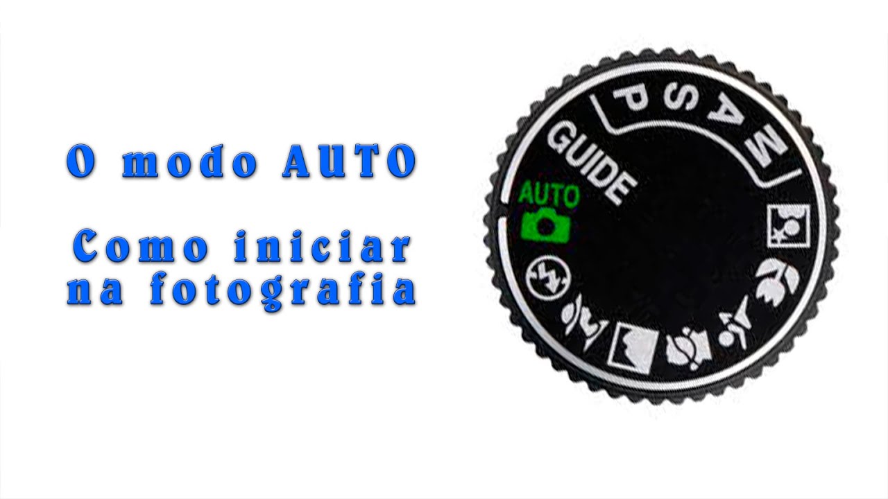 Como configurar a câmera fotográfica? - MODO AUTOMATICO - YouTube