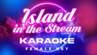 Jennifer Love Hewitt  Island In The Stream  Karaoke  Female Key  New Version