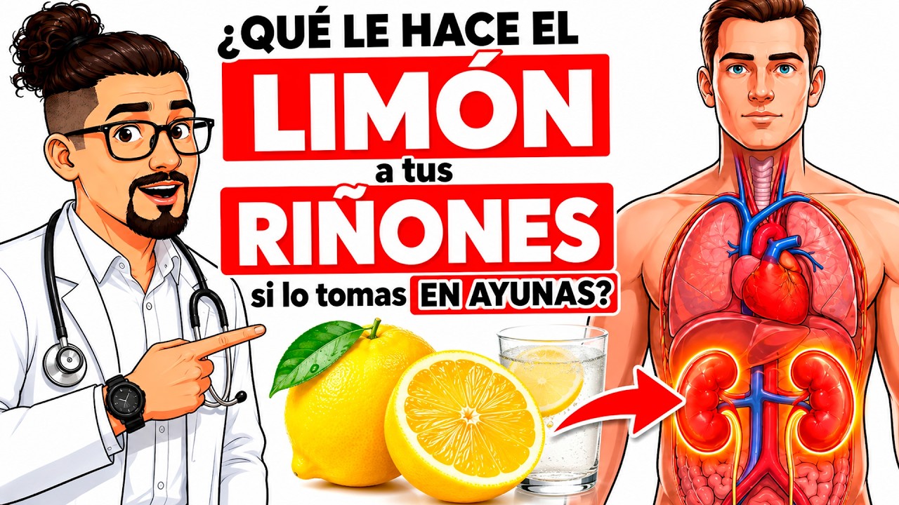 Esto le hace el LIMÓN a tus RIÑONES si lo tomas en AYUNAS cada mañana