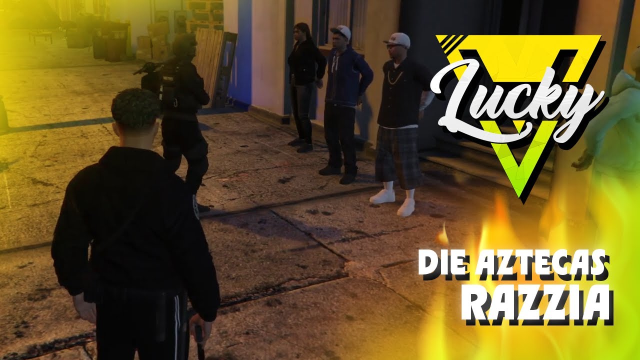 Die Aztecas Razzia! 🔥 Robert Nixon | LuckyV | GTA Roleplay // GTA RP ...