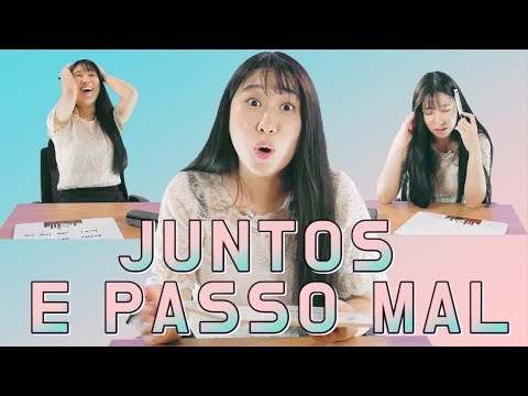 MAIS DIFÍCIL QUE O ENEM! Coreana adivinha a letra de &amp;quot;Juntos e Shallow Now&amp;quot;