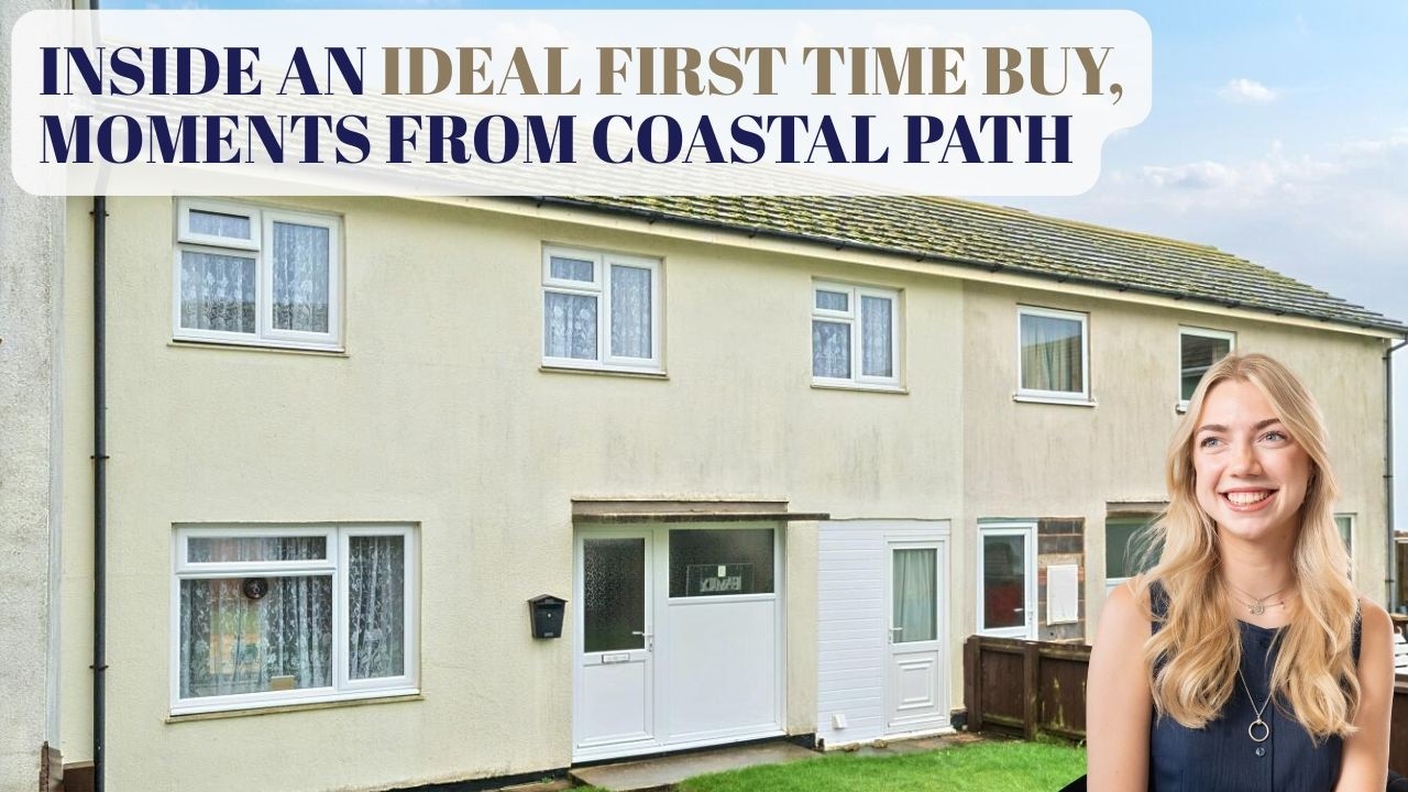 IDEAL FIRST TIME BUY, MOMENTS FROM COASTAL WALKS!