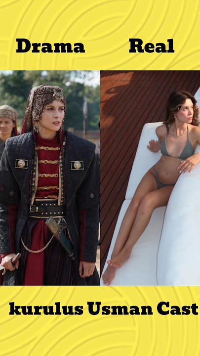 kurulus Osman Cast in Real life #kurulusosman #balahatun #shorts #bala #turkishdrama #osmanghazi