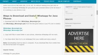how to download whatsapp on java phone screenshot 3