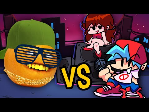 Annoying Orange vs Friday Night Funkin'