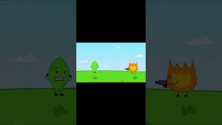 BFDI : FIREY!!! #bfb #bfdi #idfb #bfdia #bfdie #tpot #shorts