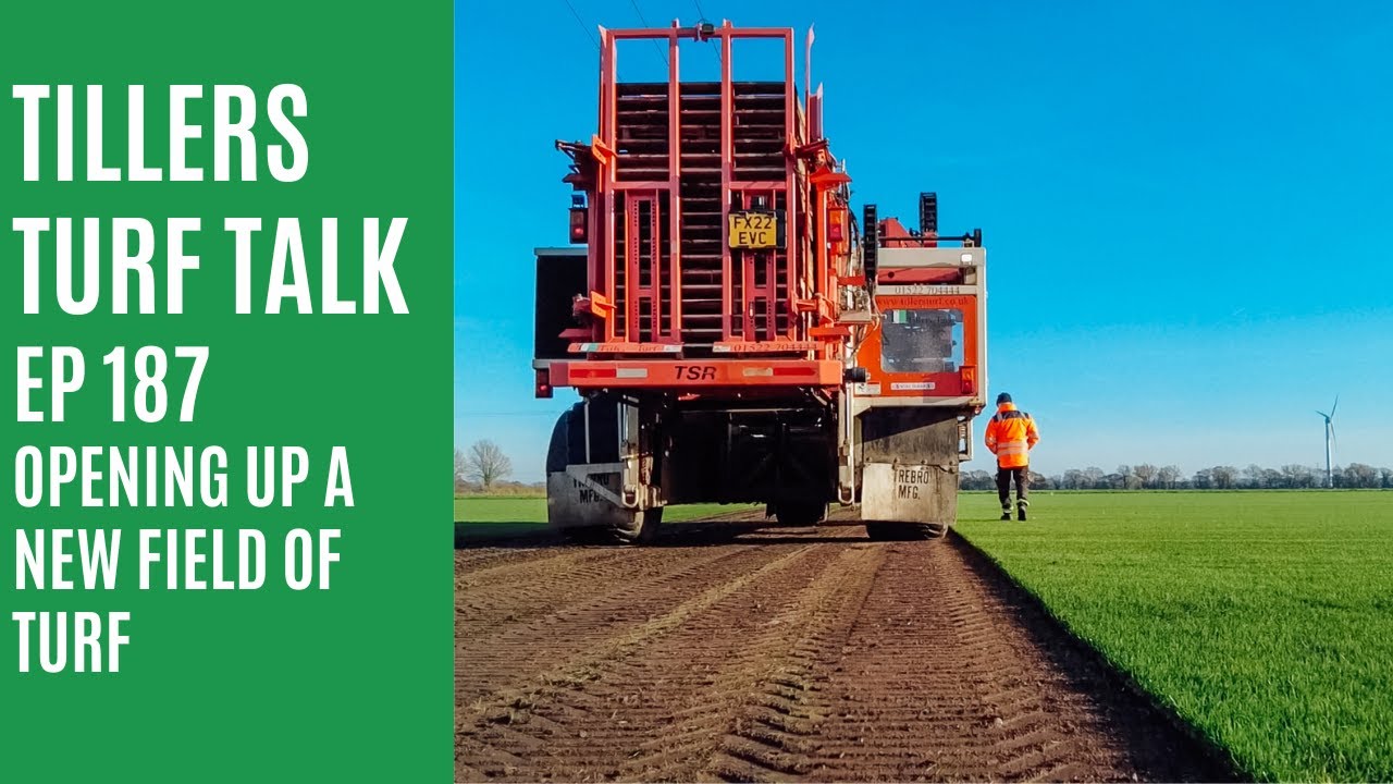 Открытие нового поля с газоном | Tillers Turf Talk, выпуск 187
