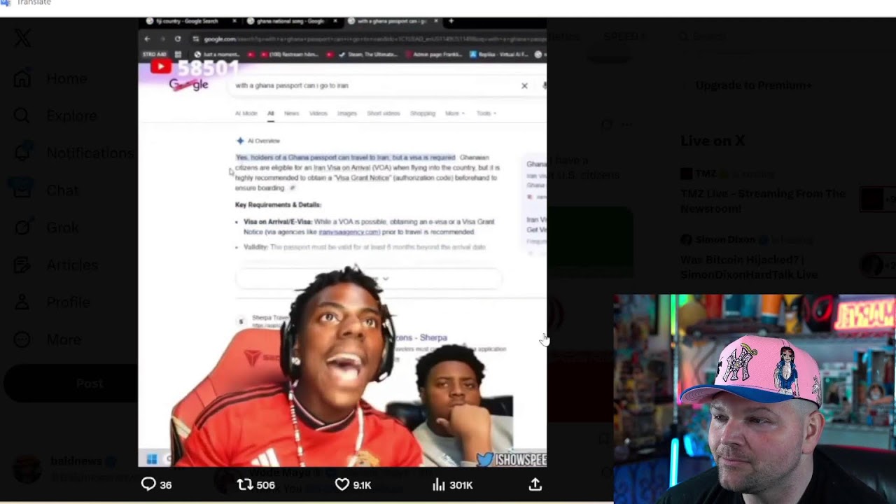 sir duncan gets knighted by egg, kai cenat mafiathon 3 money, speed does iran because ghana