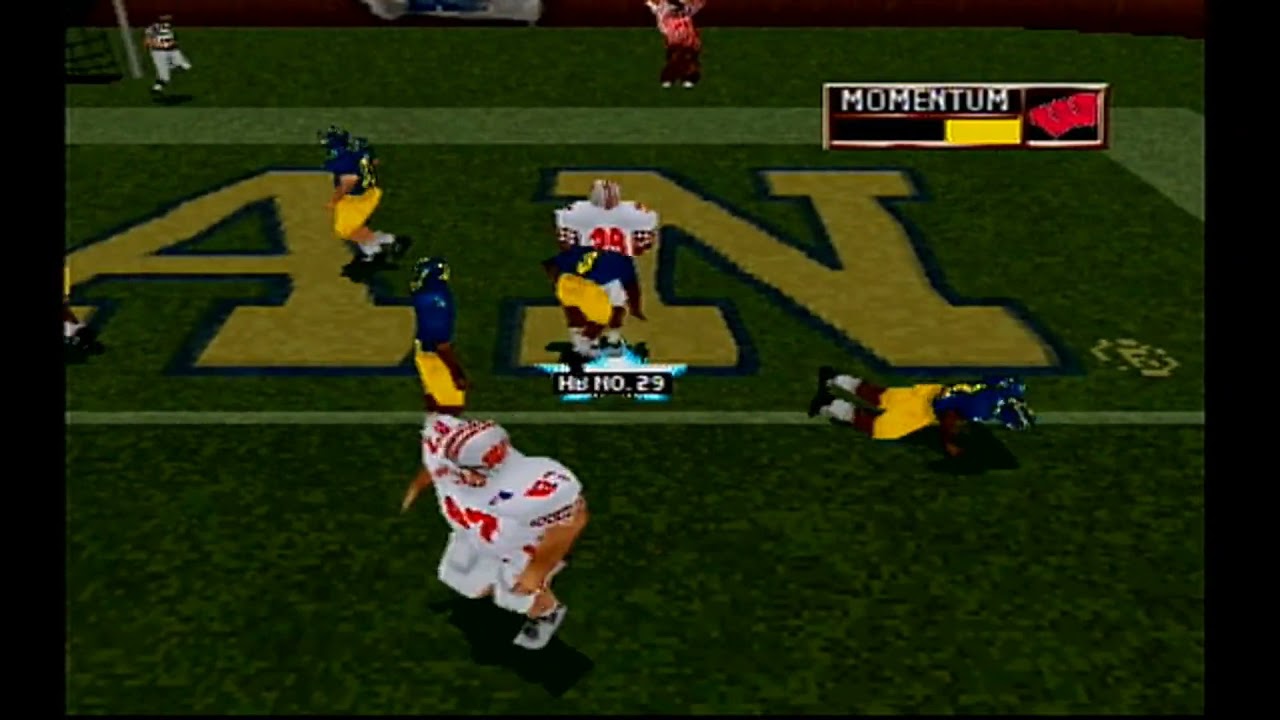NCAA Football 2001 (PS1)- Week 6 vs. Michigan