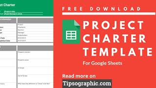 Google Sheets Project Charter Template for Agile PM, Free Download 🡆 http://bit.ly/2wkRstQ