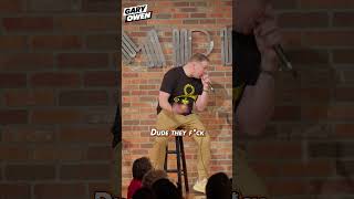 I tried to tell him its like that out here!#garyowen #garyowencomedy #crowdwork #standup #thirsty