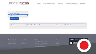 Navigating your support dashboard