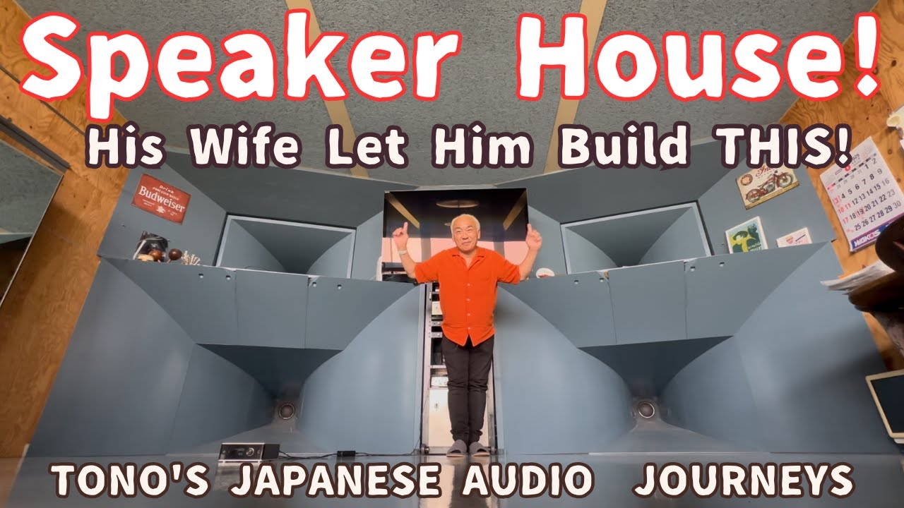 The House Is a Speaker! His Wife Let Him Build THIS 2-Way Horn System!