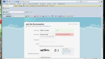 Twitter 101 for Business - Step 1 - How to Register Your Accou