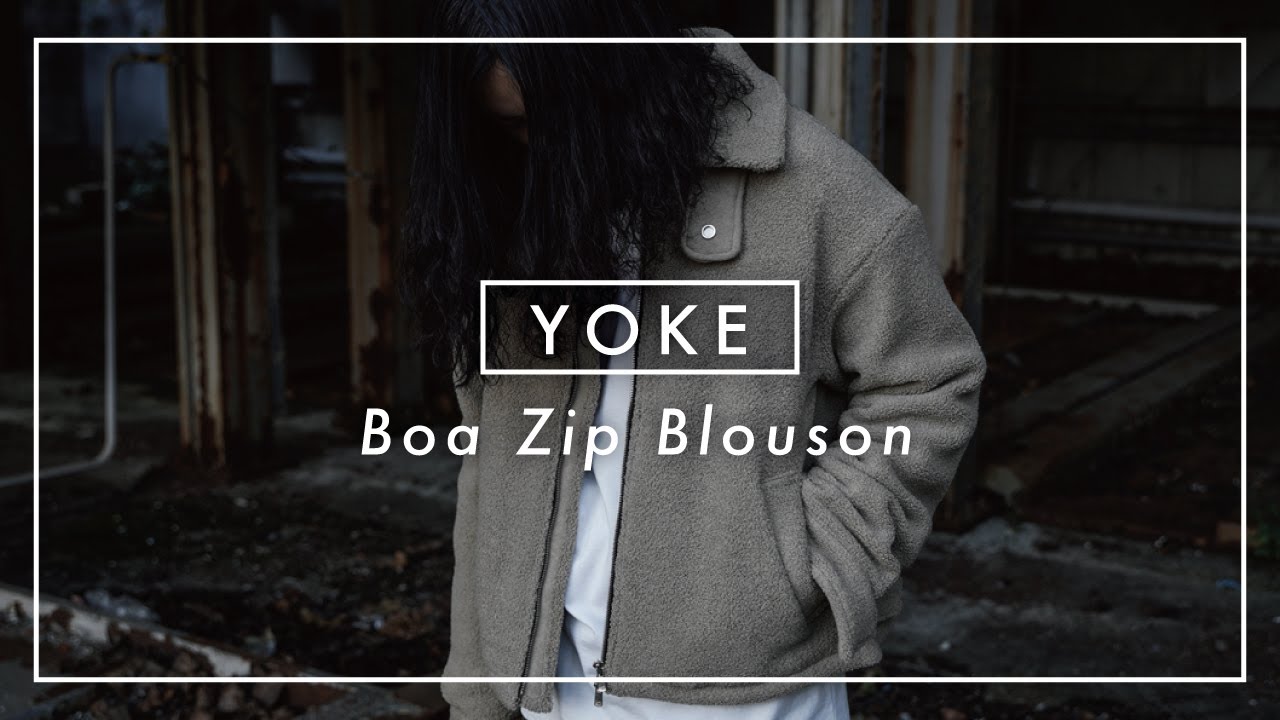 YOKE -Boa Zip Blouson-