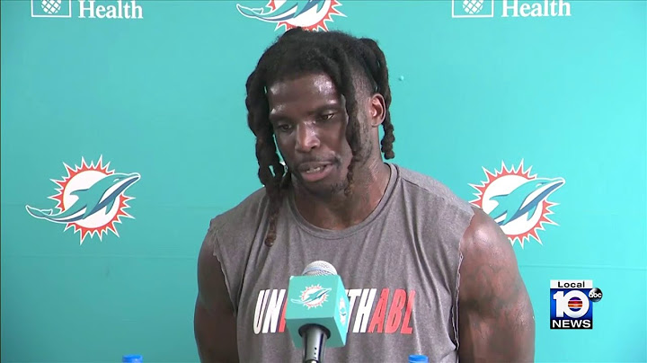 Video shows incident between Dolphins WR Tyreek Hill and man in alleged assault