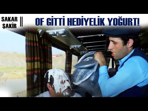 Sakar Şakir Türk Filmi | Şakir, Gardrop Fuat'ın Kafasına Yoğurt Döktü! Kemal Sunal Filmleri