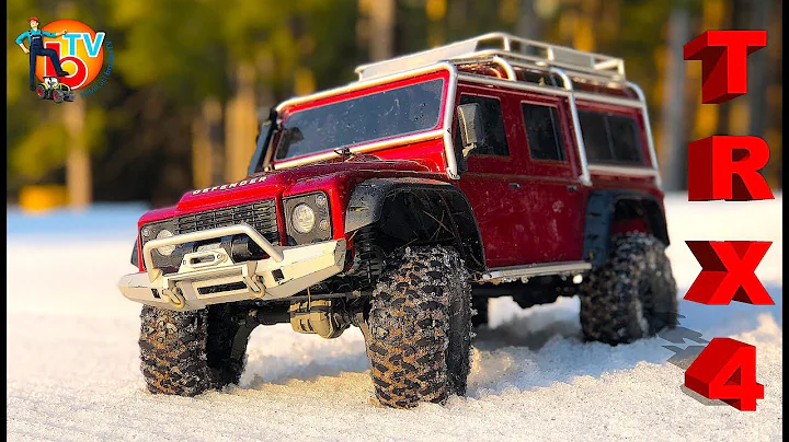 TRAXXAS TRX4 RC Adventures Trail Truck Alpen ski slope!