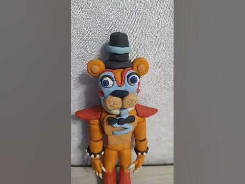 Фредди из фнаф 9 из пластилина × #лепка #fnaf #фнаф - YouTube