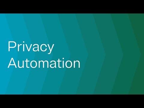 What is OneTrust Privacy Automation solution?